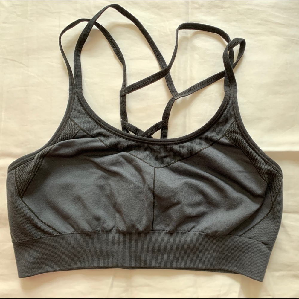 Champion Gray Sports Bra M